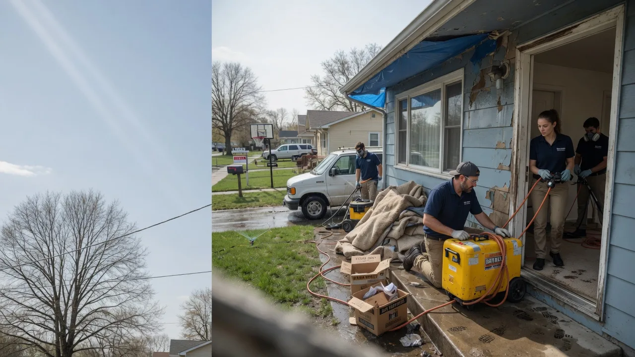 Basement Flood Cleanup in Tipton, IN near me